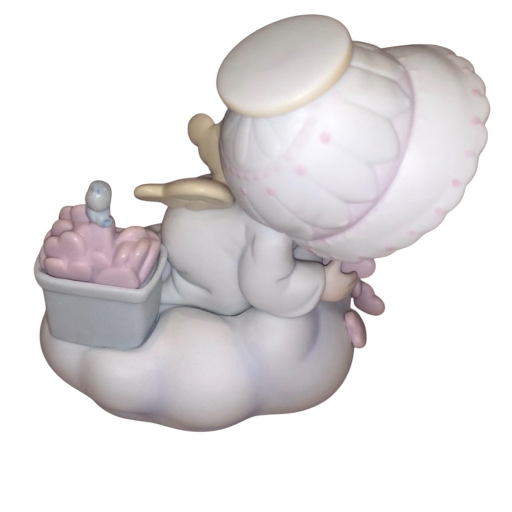 Enesco Precious Moments 'Sending You My Love' Figurine Vintage 1987 109967 New - Picture 4 of 4